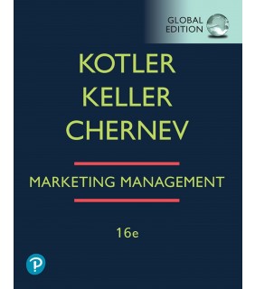 Pearson Education ebook Marketing Management 16E Global Edition