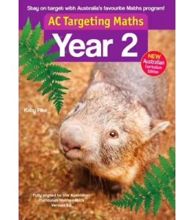 Pascal Press Targeting Maths Year 2 ACE 2023 Curriculum Edition