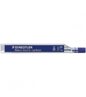Staedtler Mars micro carbon leads - 0.7mm HB tube of 12, card 2