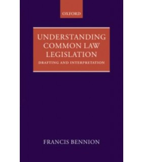 Oxford University Press UK ebook Understanding Common Law Legislation