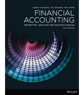 John Wiley & Sons Financial Accounting: Reporting, Analysis And Decision Makin