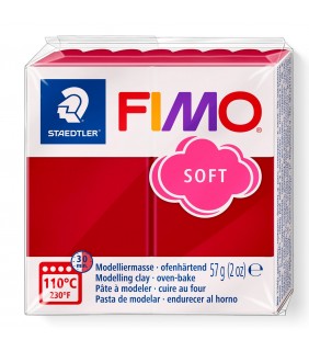 Staedtler FIMO soft, 57 g - cherry red