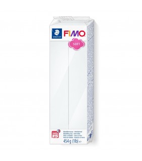 Staedtler FIMO soft large block 454g white
