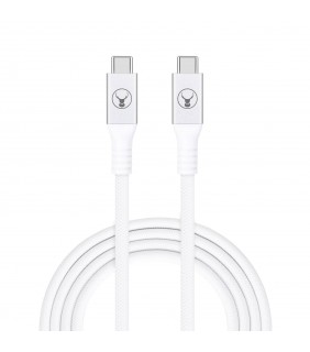 Bonelk USB-C to USB-C Long-Life Cable 20Gbps /240W - 2 metre (White