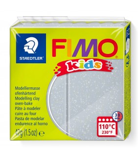 Staedtler FIMO kids - glitter silver