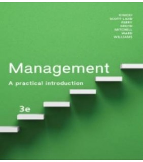 Adaptation - Australia ebook Management 3E