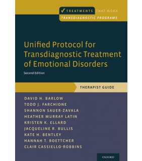 Oxford University Press ebook Unified Protocol for Transdiagnostic Treatment of Emot
