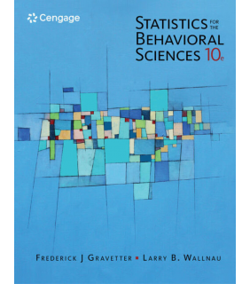 Cengage Learning ebook Statistics for The Behavioral Sciences 10E