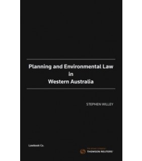 Lawbook Co., AUSTRALIA ebook Planning and Environmental Law in Western Australia