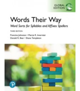 Pearson Education ebook Words Their Way 3E: Word Sorts for Syllables and Affix