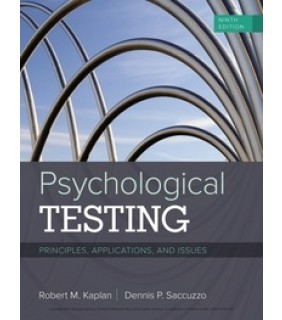 Wadsworth ISE ebook Psychological Testing: Principles, Applications, and I
