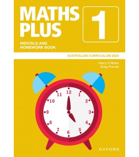 Oxford University Press Maths Plus AC Mentals and Homework Book Year 1