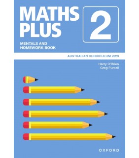 Oxford University Press Maths Plus AC Mentals and Homework Book Year 2