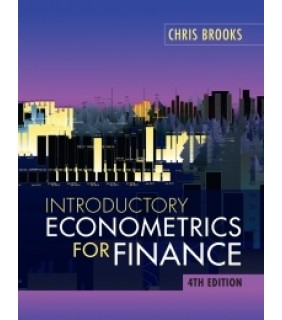 Cambridge University Press ebook Introductory Econometrics for Finance 4E