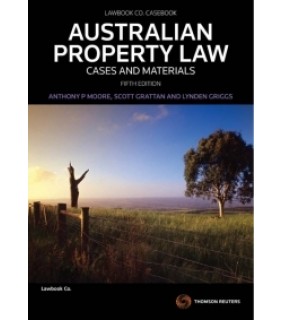 Lawbook Co., AUSTRALIA ebook Australian Property Law: Cases & Materials