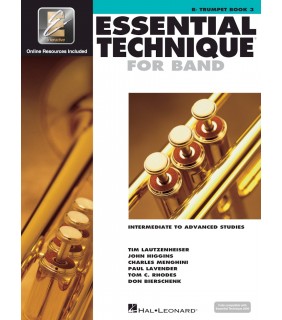 Hal Leonard ESSENTIAL TECHNIQUE for Band Book 3 Trumpet