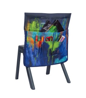 Spencil Chair Organiser - Colour Drip