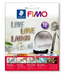Staedtler FIMO leaf metal - silver