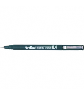 Artline 234 Black Drawing System Pen 0.4mm