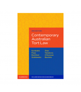 Contemporary Australian Tort Law Ebook 2E