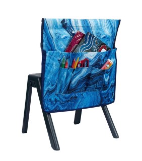 Spencil Chair Organiser - Ocean Marble