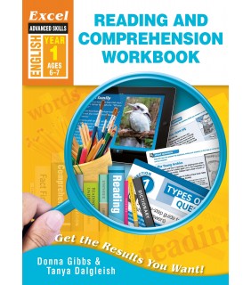 Pascal Press Excel Advanced Skills: Reading and Comp. Workbook Year 1