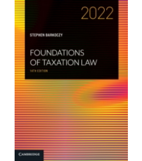 ebook - Foundations of Taxation Law 2022