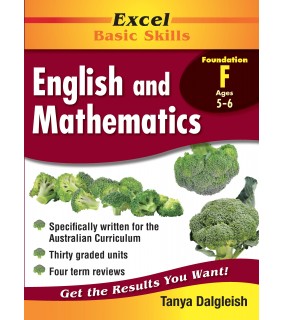 Pascal Press Excel Basic Skills Core Bk: English and Mathematics Kinderga