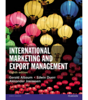Pearson Education ebook International Marketing and Export Management