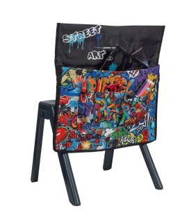 Spencil Chair Organiser - Street Art