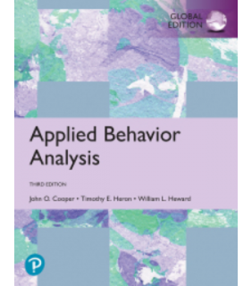 Pearson Education ebook Applied Behavior Analysis, ePub, Global Edition