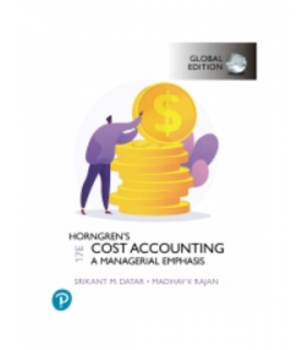 Pearson Education ebook Horngren's Cost Accounting, Enhanced eBook, Global Edi