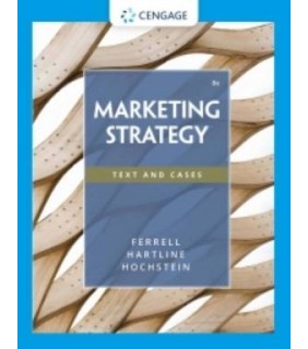 Cengage Learning ebook Marketing Strategy 8E