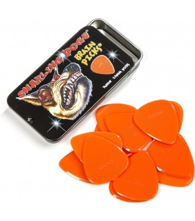 Snarling Dogs Pick Brain 1.14mm Orange 12pk TIN
