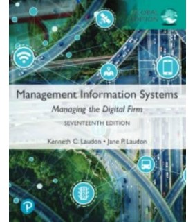 Pearson Education ebook Management Information Systems: Managing the Digital F