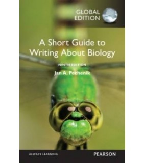 Pearson Education ebook A Short Guide to Writing about Biology, Global Edition