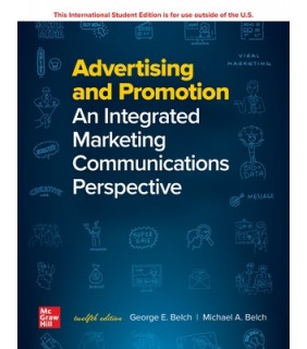 McGraw-Hill Education Advertising And Promotion: An Integrated Marketing Communica