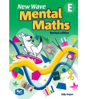 R.I.C. Publications New Wave Mental Maths Book E (Revised 2024 Edition)