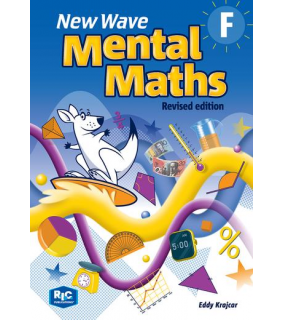 R.I.C. Publications New Wave Mental Maths Book F (Revised 2024 Edition)