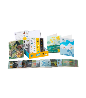 Spencil Note Card Set - 12 Pack Mixed (AP21, AWE, GOR)