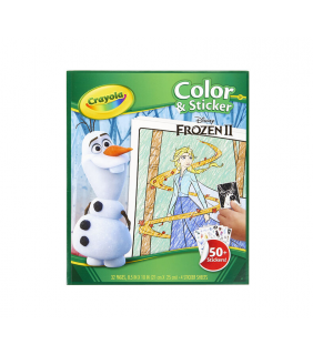 Crayola Color 'N Sticker Book Disney Frozen