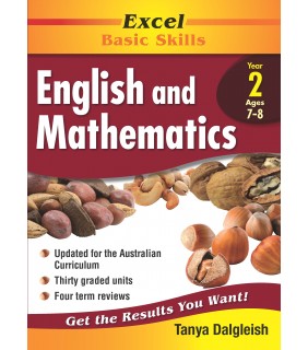 Pascal Press Excel Basic Skills Core Bk: English and Mathematics Year 2