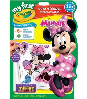 Crayola MFC Color & Activity Book Disney Minnie Mouse