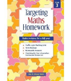 Pascal Press Targeting Maths Homework Year 3