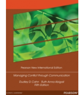 Pearson Education ebook Managing Conflict through Communication: Pearson New I
