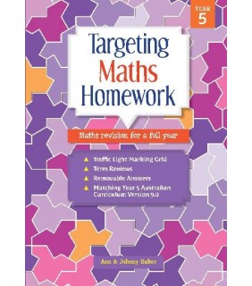 Pascal Press Targeting Maths Homework Year 5