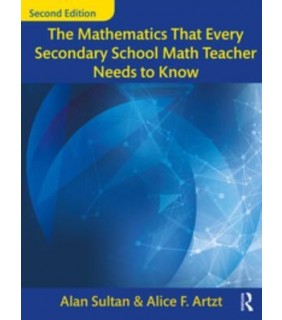 Routledge ebook The Mathematics That Every Secondary School Math Teach