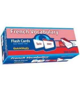 BARCHARTS PUBLISHING French Vocabulary Flash Cards