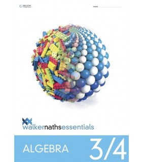 New House Walker Maths Essentials Algebra Level 3/4 Workbook