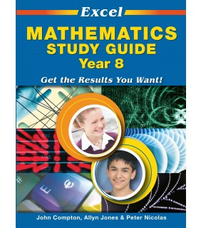 Pascal Press Excel Mathematics Study Guide Year 8